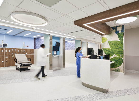 Mount Sinai South Nassau Emergency Department Lobby & Renovation